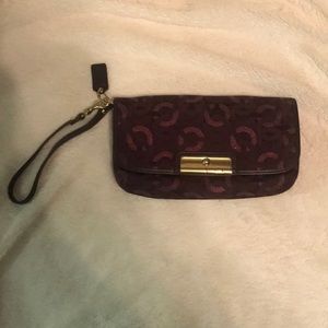 Coach Signature Collection Clutch
